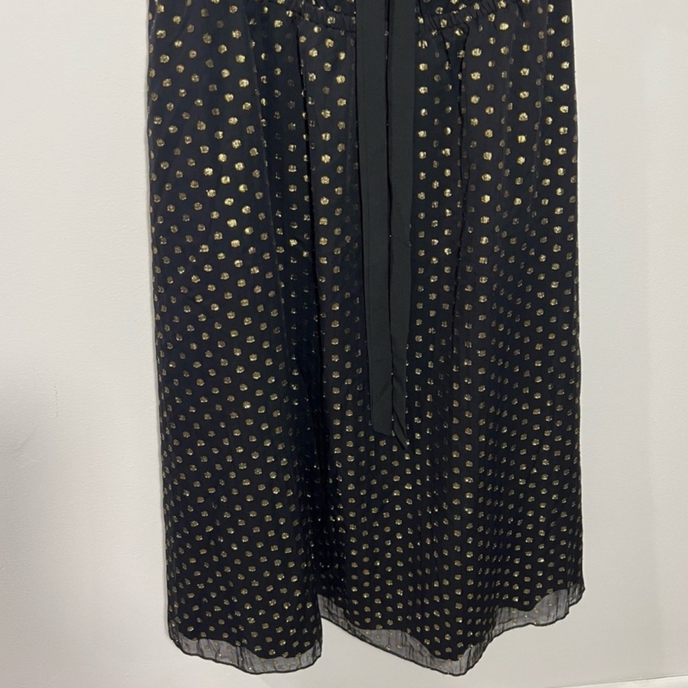 Eloquii Off The Shoulder Metallic Dot Dress, Size 20 - Picture 5 of 7